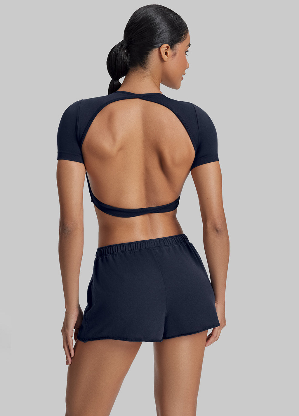 French Terry Jersey Shorts Mid Lår